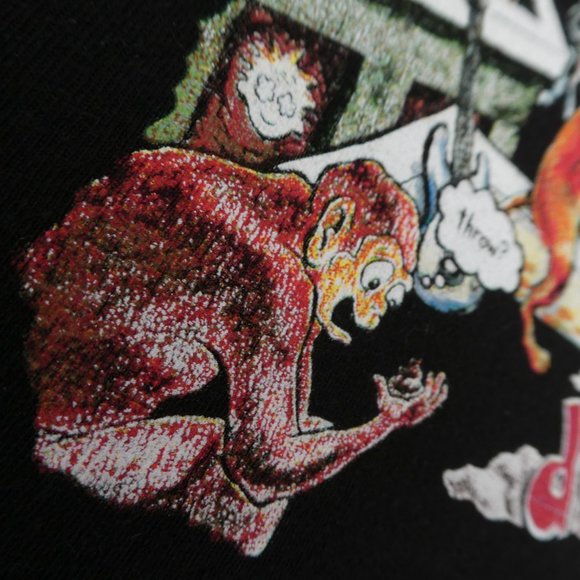 Green Day Dookie Album Tee T Shirt Black Rock Band Tour Concert Large Graphic L - Picture 3 of 7